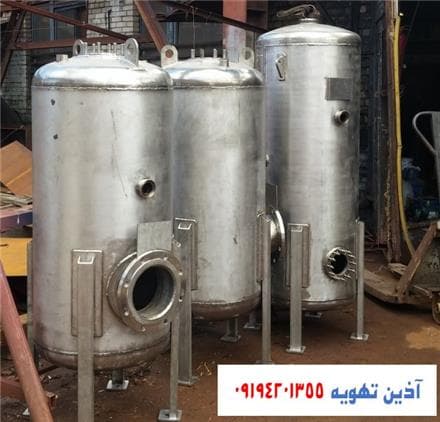 فروش مستقیم منبع کویل‌دار ایستاده و افقی | تولید شرکت آذین‌ تهویه - 1