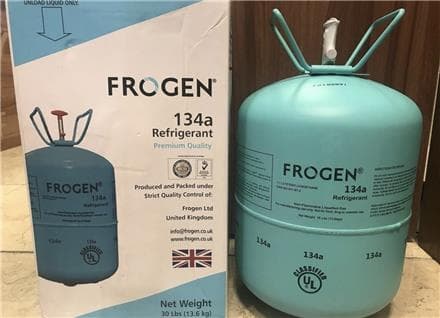 قیمت گاز فروژن ۱۳۴ | گاز خنک کننده انگلیس | Frogen R134 - 1