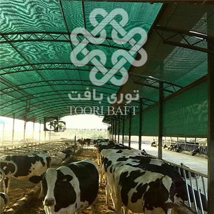 توری سایبان سبز | قیمت هر متر توری شید - 1