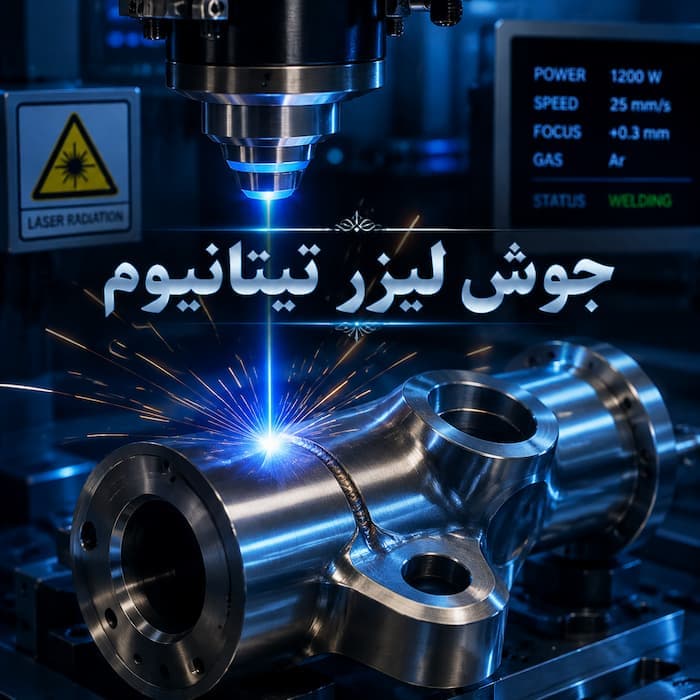 جوشکاری لیزر تیتانیوم و قطعات حساس - 1