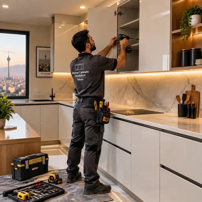 نصب و تعمیرات انواع کابینت در تهران - 1