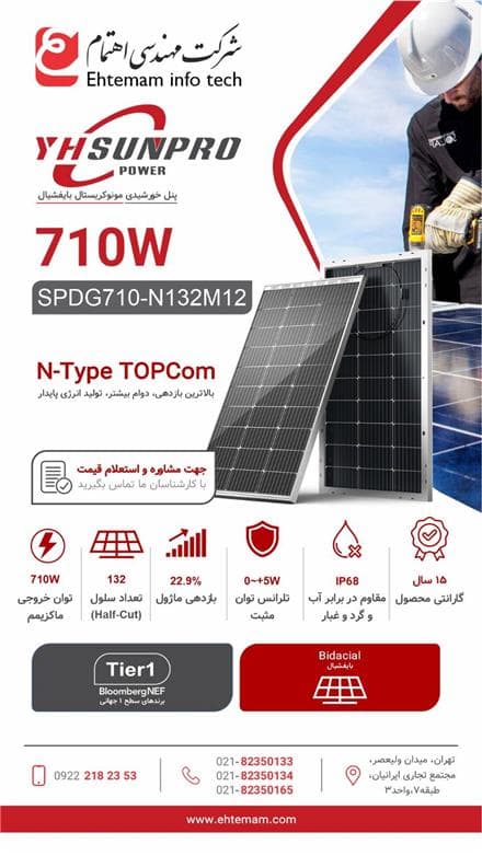 لیست قیمت پنل خورشیدی - 1