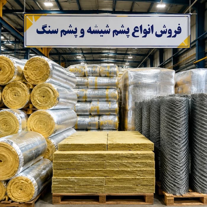قیمت پشم شیشه رولی - 1