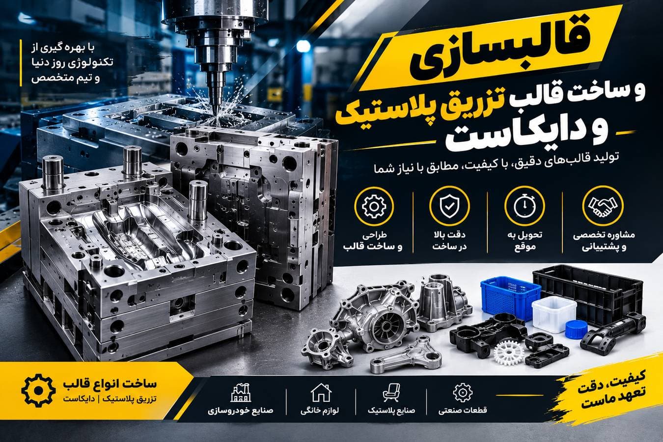 هزینه ساخت قالب تزریق پلاستیک - 1