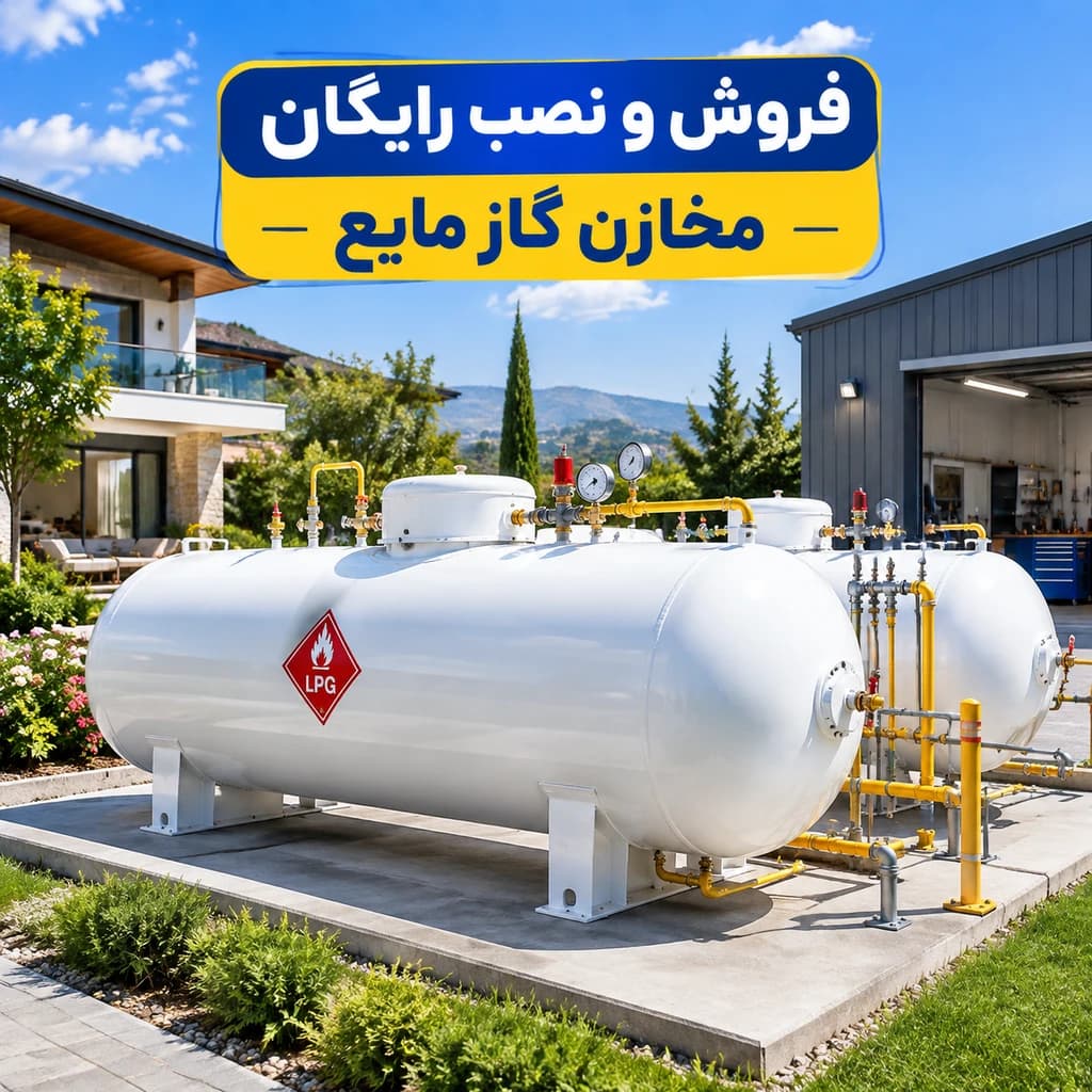 قیمت مخزن گاز مایع - 1