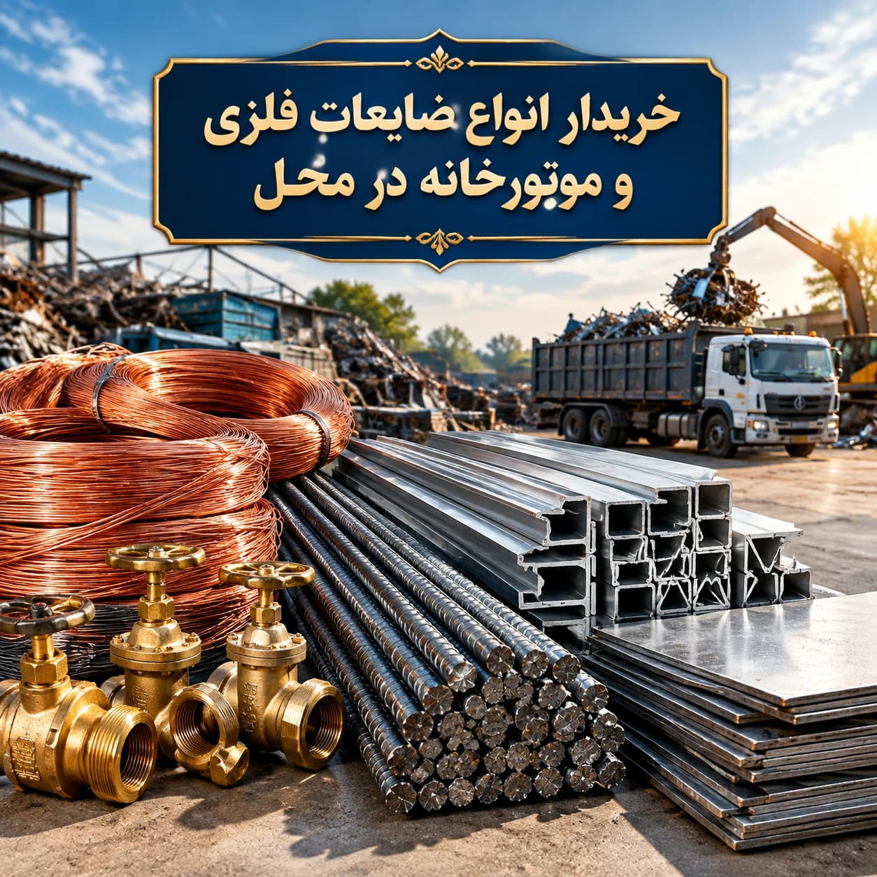 خریدار ضایعات آهن آلات - 1