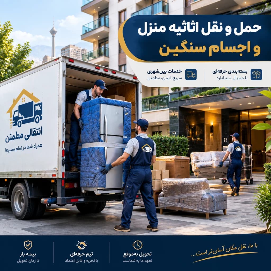 اتوبار و باربری اسلامشهر، شهریار، پرند و چهاردانگه | حمل اثاثیه و بار سنگین - 1