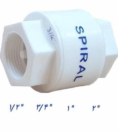 شیر یکطرفه اسپیرال ، شیر خودکار اسپیرال - 1
