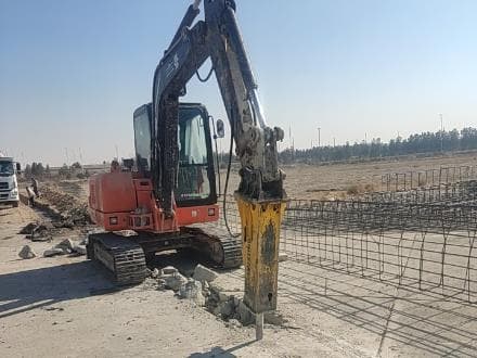 اجاره مینی بیل جهت خاکبرداری و تخریب - 1