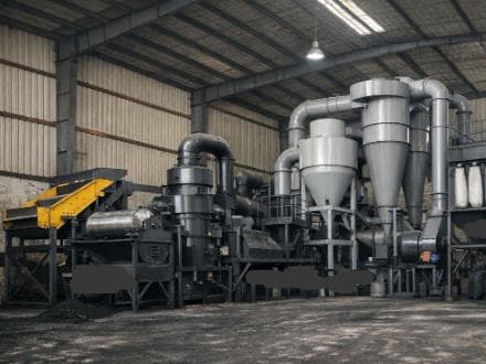 قیمت دستگاه پیرولیز لاستیک سازنده دستگاه پیرولیز/ ریفاینری/ کربن بلک / تولید برق از گاز - 1